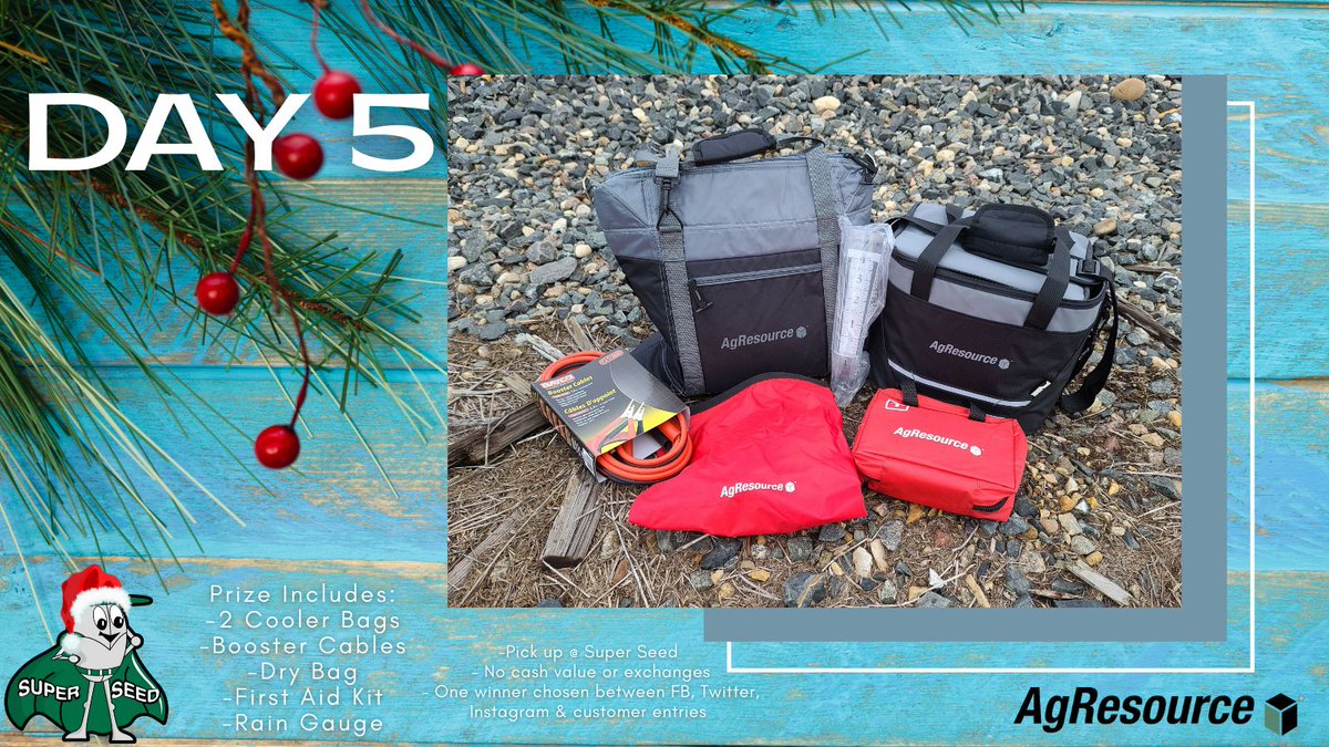You will be road trip ready thanks to <a href="/KaptainK80/">Kirk Dammann</a> with AgResource!

To win:
1) Follow us 
2) RT this post 
3) 2021 customers get an automatic entry (RT is a bonus entry)

Contest ends Monday, December 6/2021 @ 9:00am. Winner will be contacted.