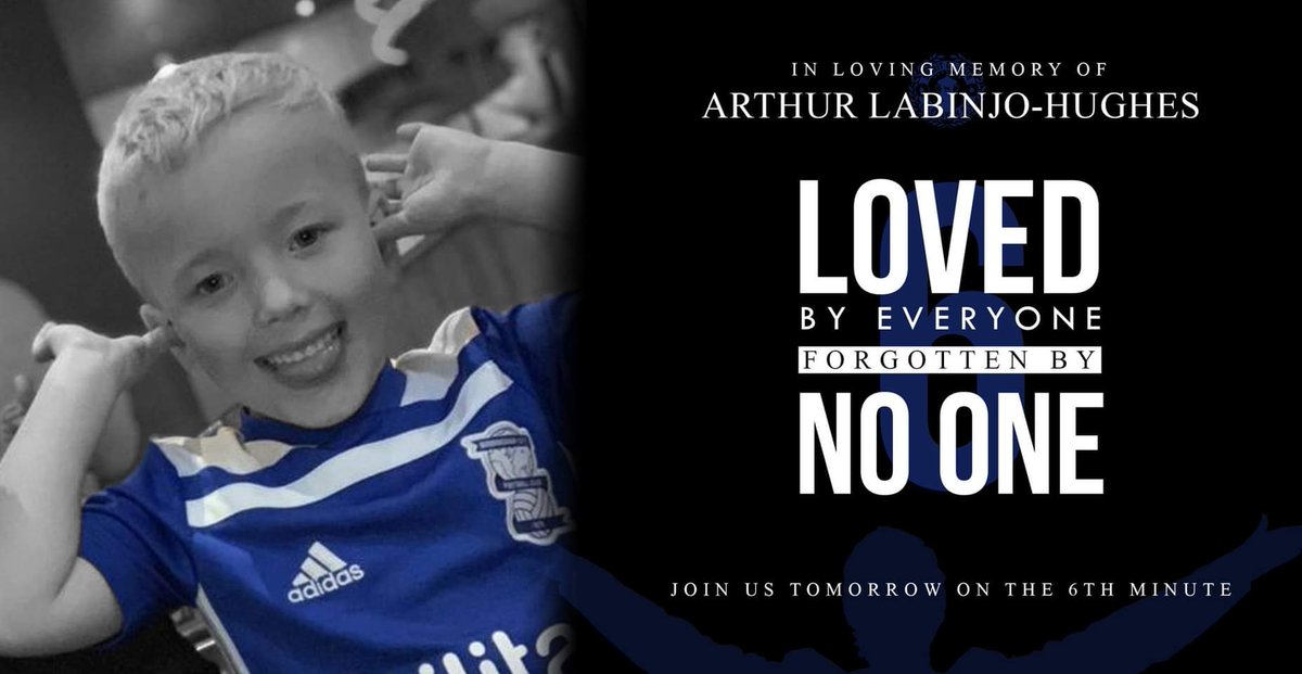 𝟎𝟒.𝟏𝟐 | 𝐆𝐋𝐄𝐍𝐀𝐕𝐎𝐍 𝐕 𝐂𝐑𝐔𝐒𝐀𝐃𝐄𝐑𝐒

Tomorrow we ask all <a href="/Glenavon_FC/">Glenavon FC</a> and <a href="/CrusadersFC/">Crusaders Football Club</a> fans to come together on the 6th minute to #ApplaudForArthur who died thinking nobody loved him.

<a href="/TaggartJoel/">Joel Taggart</a> <a href="/BBCSPORTNI/">BBC SPORT NI</a> <a href="/markjmcintosh/">Mark McIntosh</a>