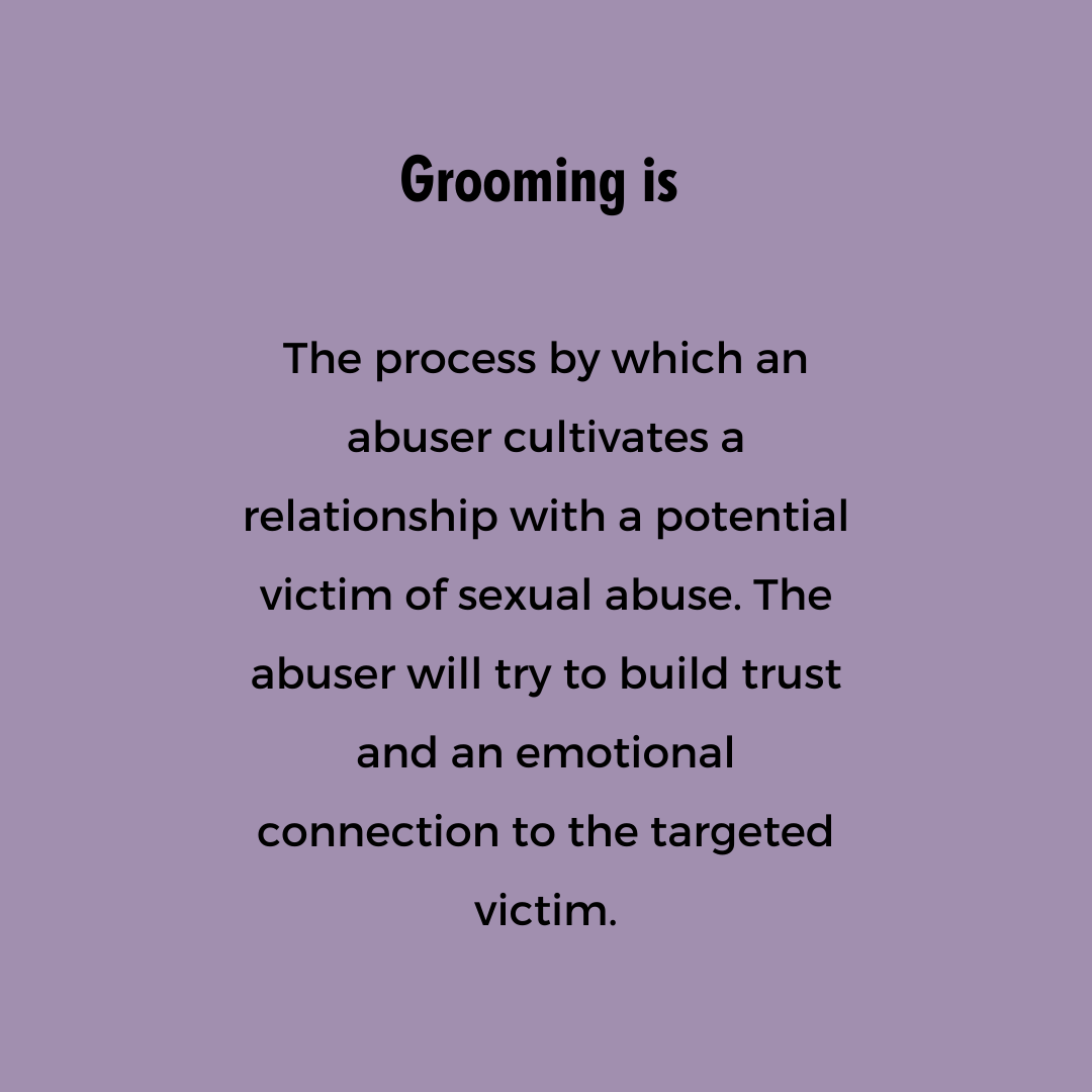 STANDUPTAMU's tweet photo. Grooming is a very common manipulation tactic used in the crime of sex trafficking, where a trafficker will create a false sense of trust with their intended victim. It happens without the victim knowing the behaviors have harmful intent or outcomes. #factsharefriday https://t.co/Gox2FK0E0H