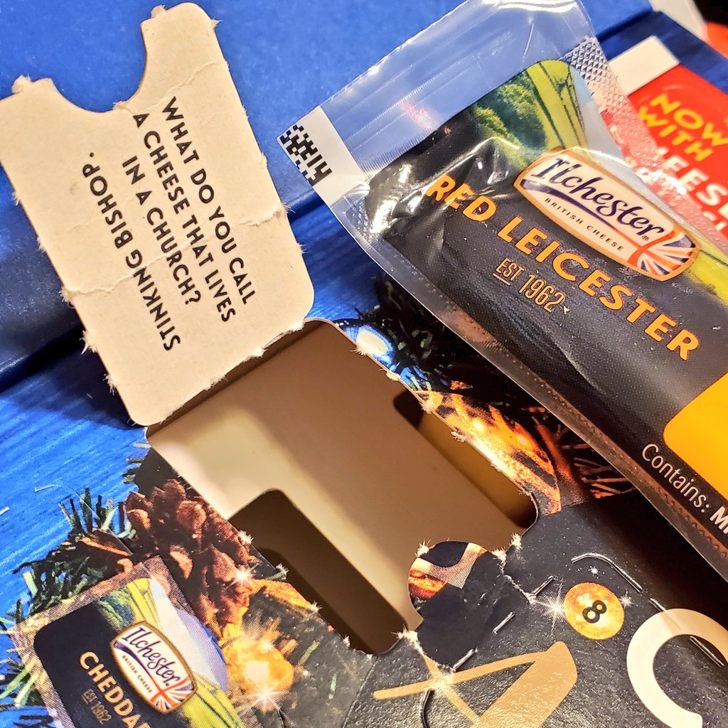 chris_neto's tweet photo. And for today's Day 3 of the Cheese #AdventCalendar and #DadJokeOfTheDay! #cheesenotchoc https://t.co/h3cmk79xQR