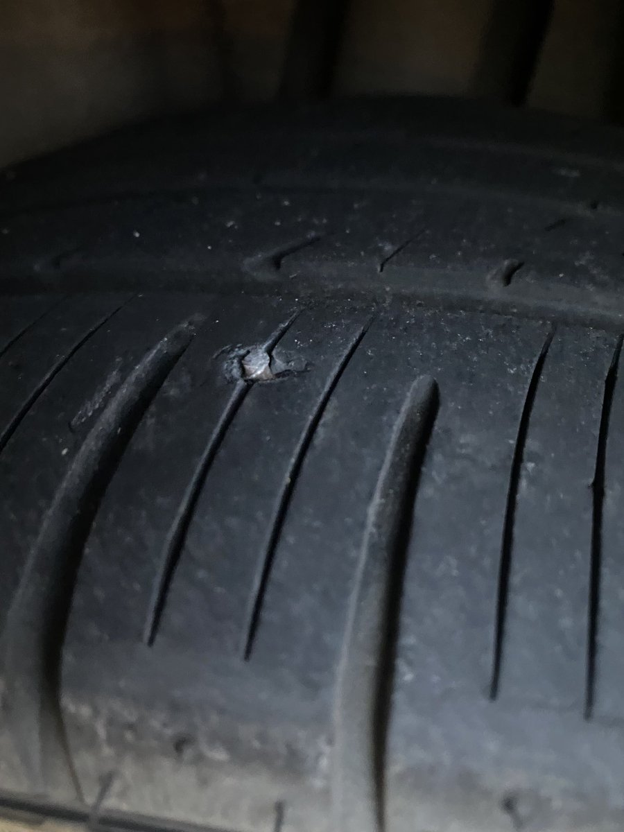 ashmramirez's tweet photo. The bad luck continues. Same week. Two different cars, resulting in two brand new tires. #imdone #wheresthewine https://t.co/u1pXbN5Xbl
