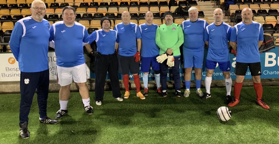 richie_ru's tweet photo. Played for Cardiff City HOSFC #walkingfootball in a 50+ tournament down in Carmarthen. Only a couple of players knew I had #parkinsons And I was picked on my #ability and had to prove myself worthy of a place in the squad. Great feeling being one of lads #nochangegiven https://t.co/BYrC9jsKja