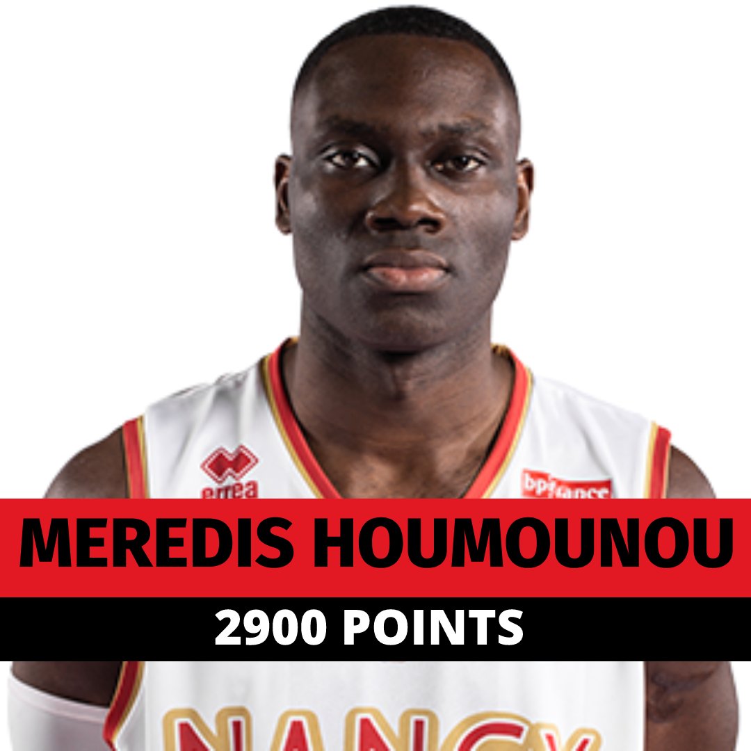 LNB Stats (@lnb_stats) on Twitter photo 2900 POINTS : Avec 5 points contre Saint-Quentin, Mérédis Houmounou (<a href="/HMeredis/">Meredis Houmounou</a> / <a href="/SLUCbasketNancy/">SLUC Nancy Basket</a>) a passé le cap des 2900 points en #ProB 2900 POINTS : Avec 5 points contre Saint-Quentin, Mérédis Houmounou (<a href="/HMeredis/">Meredis Houmounou</a> / <a href="/SLUCbasketNancy/">SLUC Nancy Basket</a>) a passé le cap des 2900 points en #ProB