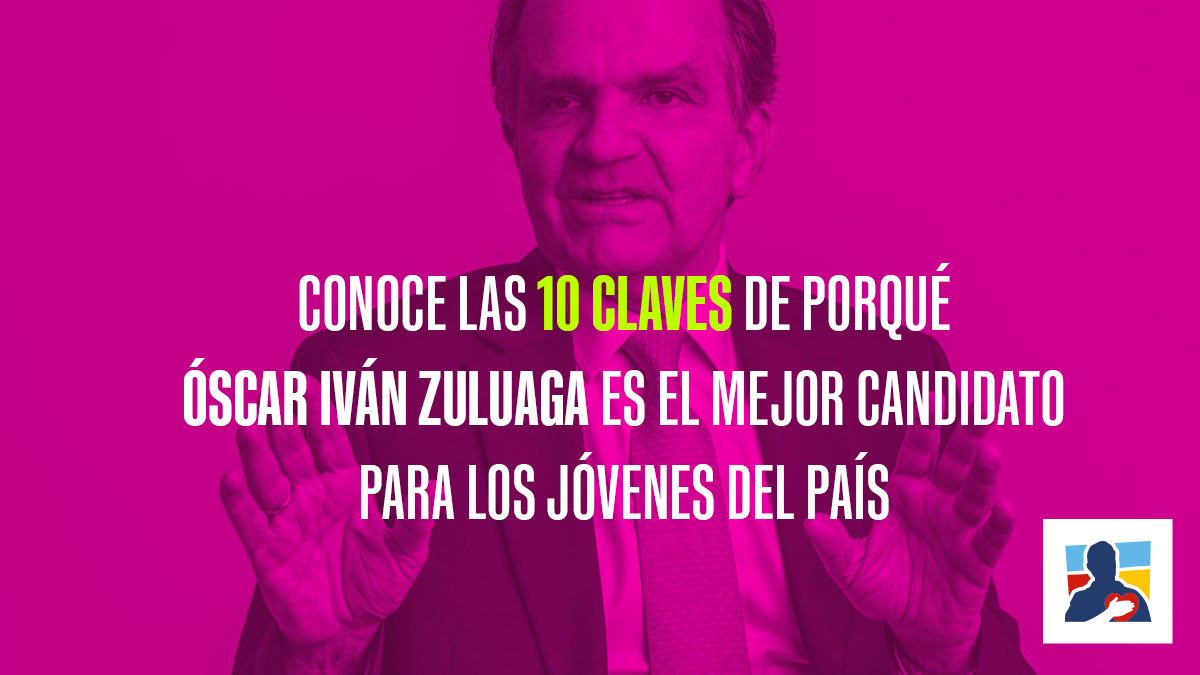 La experiencia de Óscar Iván Zuluaga es una herramienta clave para solucionar los problemas que hoy están enfrentando los jóvenes. Entra en nuevageneraciondelcentro.com y conoce otras claves de nuestro candidato #OrgullosamenteDelCentro #NuevaGeneraciónDelCentro