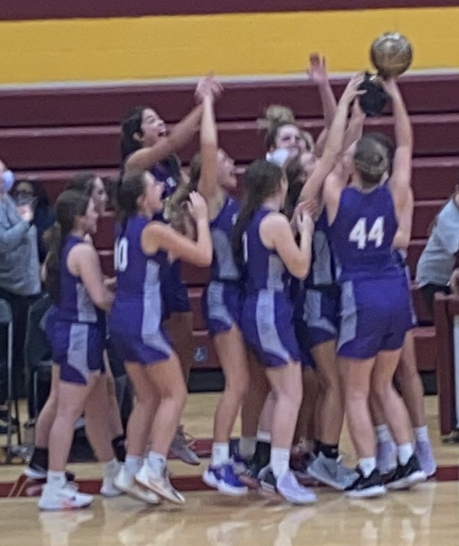 PHS_GBasketball's tweet photo. Tournament Champs! Way to go ladies you played great and never stopped fighting. https://t.co/LuIe7b3xmp