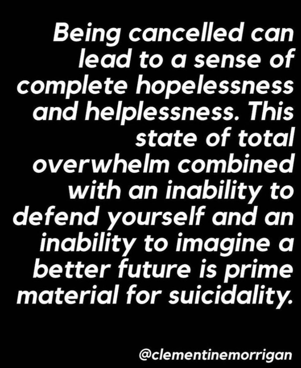 (Taken from IG.)
So many times have people dog piled on someone on this tainted bird app. Not once has anyone considered the consequences of their actions or apologized to those they hurt. People harassed for bad takes or mental break downs. 

Take a second to think about it.