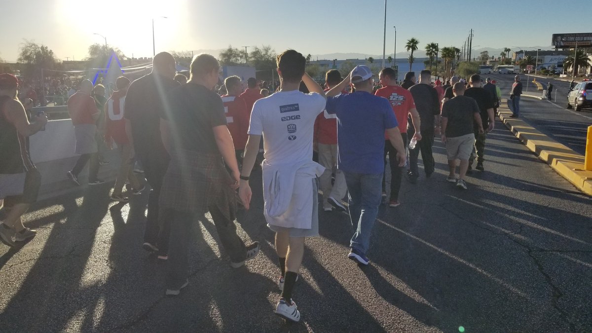 I couldn't care less.  I've Michigan, Nebraska, Boise, ASU... several teams' gear represented today.  I don't think it's weird or unusual.  But since our friends to the south seem to be concerned so much,  the receipts from tonight are fun...