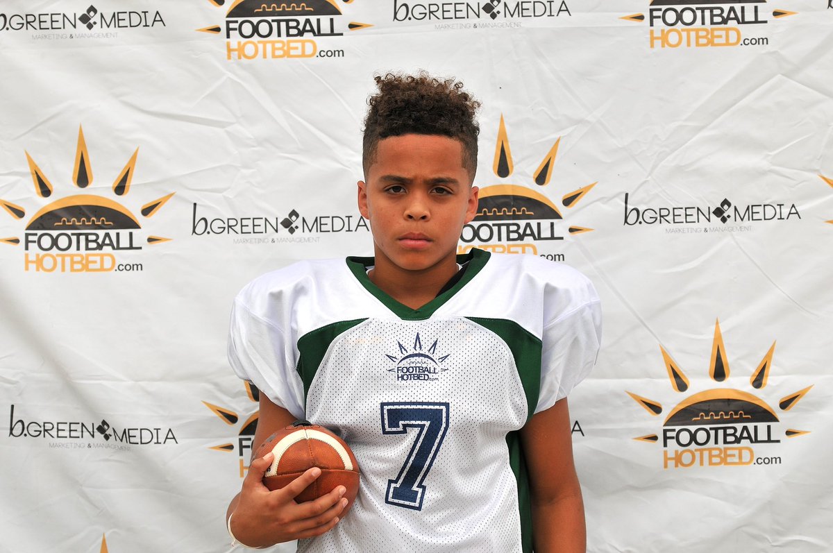 Brandon_Odoi's tweet photo. It was the @q_frazier_ show tonight for @ApopkaFootball as he ran for a TD and caught a TD. The diminutive 7th grade @FootballHotbed Middle School All-American turned into a 6'2 205 beast as a senior who lead his team to a 21-0 victory earning a 8A @FHSAA trip. #hotbedworld https://t.co/2RYJ6qV0m1