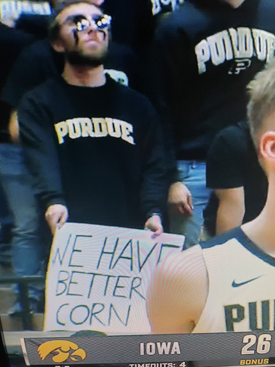 Corn, football, maybe basketball? Guess you guys can have water polo an wrestling 🤭😉😅😂