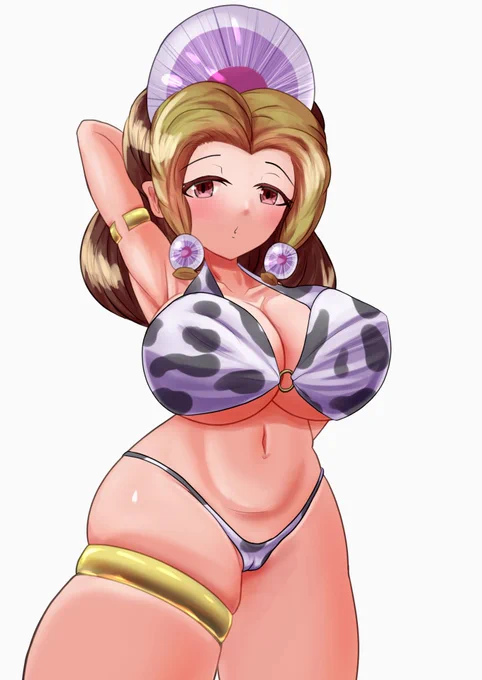 丑年も終わりだし牛柄ビキニ仕様のみすまるさんage https://t.co/jpZOmVuKlV 