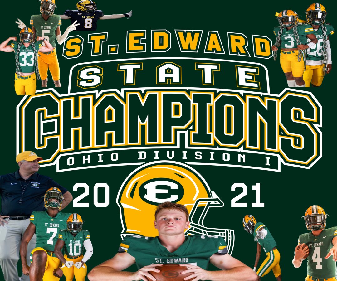 EAGLE NATION: The Quest for #5 is COMPLETE!!! Your St. Edward Football BROTHERHOOD is the OHSAA Division 1 State Champions #EDSUP #BUILTDIFFERENT #FLYHIGH5