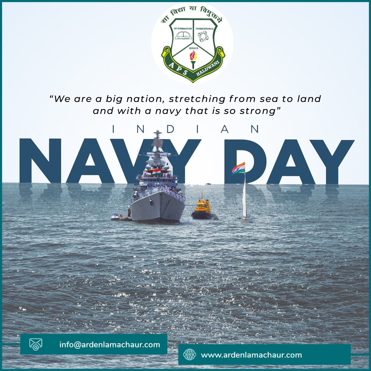 ALamachaur's tweet photo. #IndianNavyDay 🇮🇳 ⚓ #4dec2021 
One who Conquers the Ocean 🌊 Conquers the World " 🌎
Greetings &amp; Wishing " A VERY HAPPY  NAVY DAY " to all Indian Navy 🇮🇳 personnal and their families  Navy Veterans on #Navyday2021.
#ardenprogressiveschool 
#Warriors_of_Seas https://t.co/g7noXXGSse