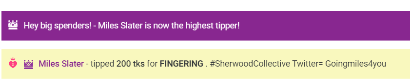GoingMiles4You's tweet photo. @ManyVids @charlot29559038 #MVLive #SherwoodCollective https://t.co/F9966tcqoj