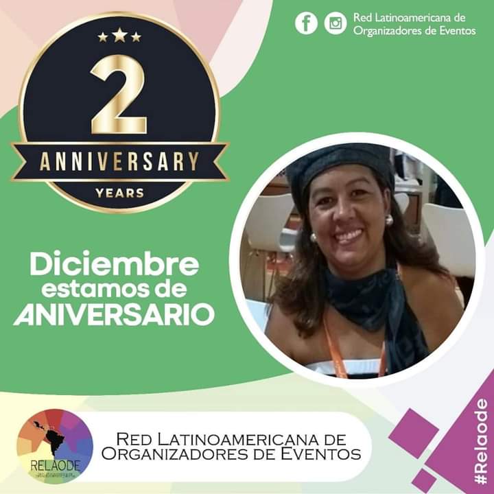 DestiNegocios's tweet photo. 2do año de la Red Latinoamericana de Organizadores de Eventos. Es un honor ser de las pioneras en la organización.  #RELAODE #DestinosyNegocios #Eventos #MICE https://t.co/otdOCnCyqn