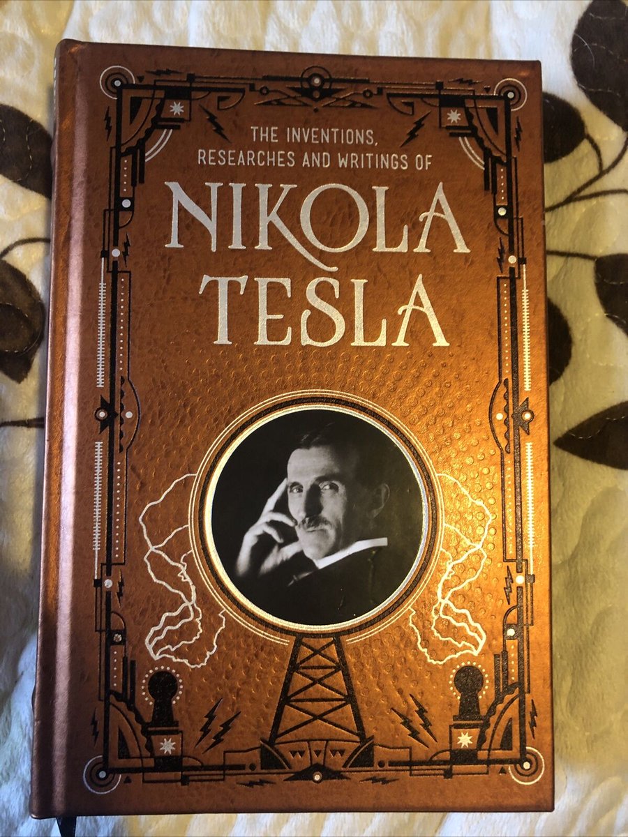 This book is chock full of Nikola Tesla's thoughts and inventions and helps give the reader an understanding of his work. It shows in great detail not only Tesla's experiments, but will also give you a glimpse of the amazing level of his thinking: amazon.com/gp/product/145… #ad