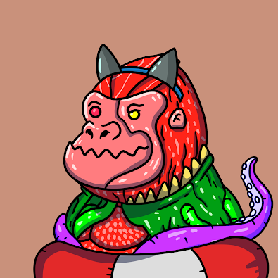 NotYourNftD3A1R's tweet photo. If you told me a few years ago, that we would be able to earn serum by staking a gorilla dressed as a strawberry in a floatie. I’d tell you to stop smoking. @mutantcats

#NFT #NFTs #nftcollectors #cryptocurrency #blockchain #community https://t.co/ETL21fm6X6