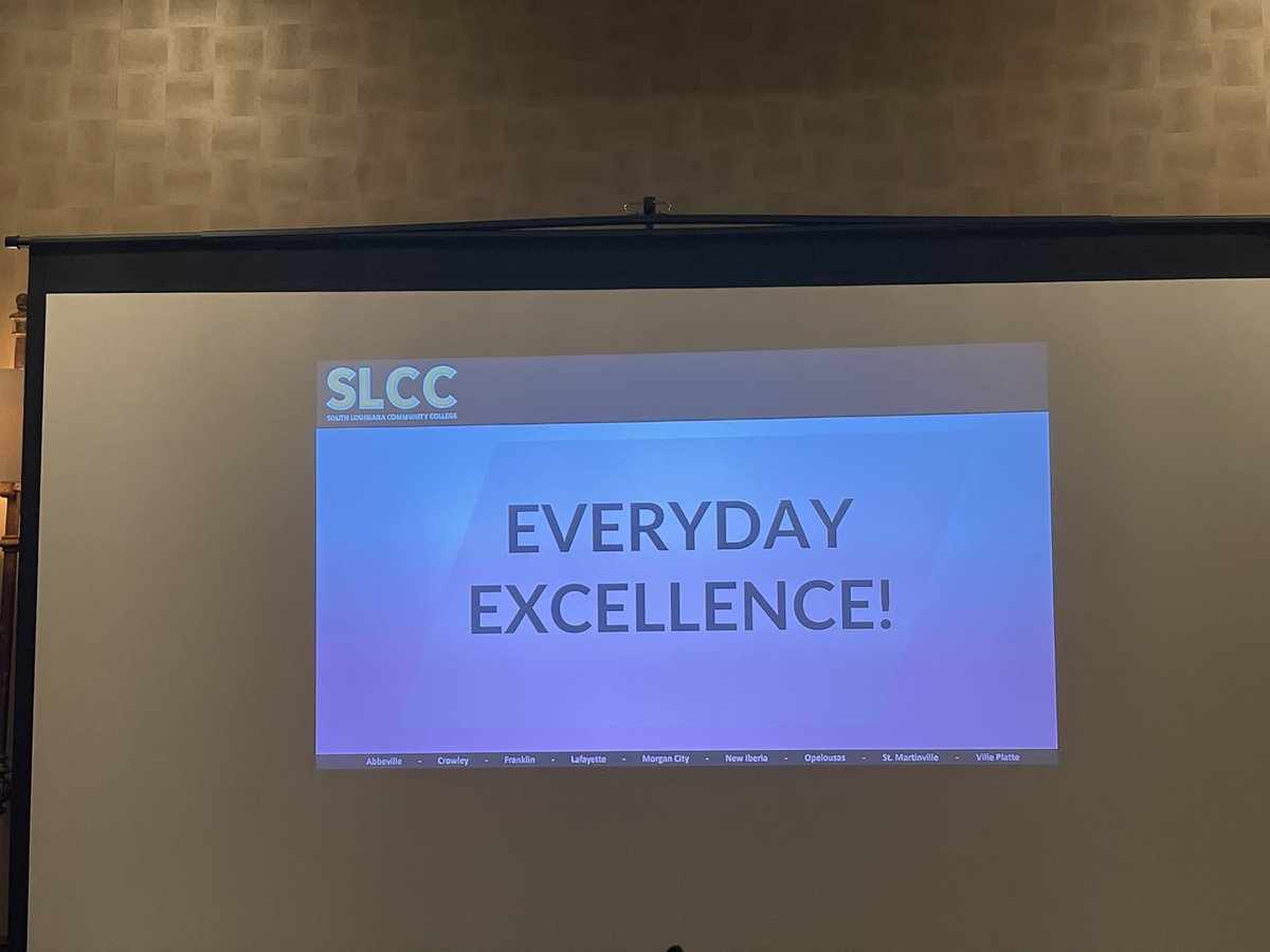 tlwmoore's tweet photo. @southlacc &amp; @slcc_cc are thankful to the Kiwanis Club of East St Mary, for the opportunity to present today. It’s always exciting to explain the SLCC #CommunityImpact &amp; the mission to keep #ChangingLives &amp; #CreatingFutures, while exhibiting #EverydayExcellence! https://t.co/bOvPVyBRRj