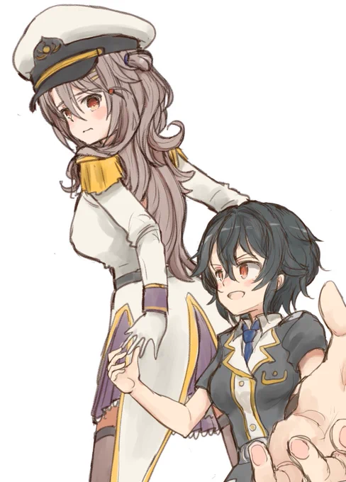 #宮里十海生誕祭2021 #はいふり
天下の大和艦長も真冬ねえの揉みを経験したのでしょうか。 