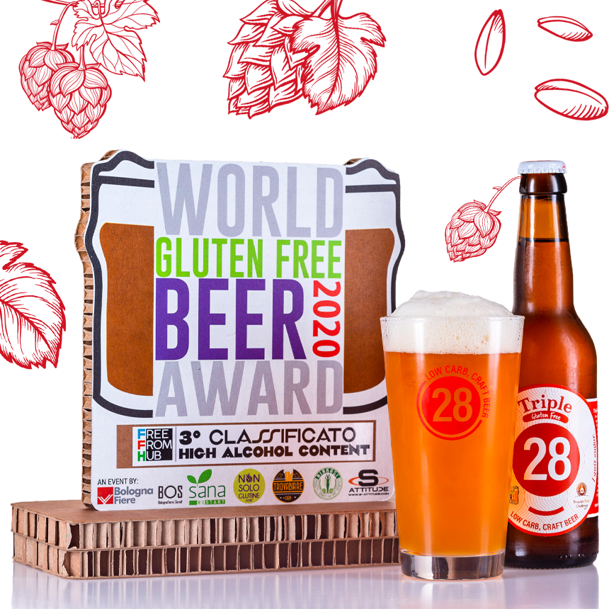 28Brewery's tweet photo. #FlashbackFriday - remembering when we won the bronze medal for our #glutenfree Triple at the World Gluten Free Beer Awards 2020. 🏆 Our #Triple has painted notes of caramel, grain &amp; fruit is slightly seasoned and has a pleasantly balanced bitterness https://t.co/7cVAhury1d https://t.co/EVAM6l8C1N