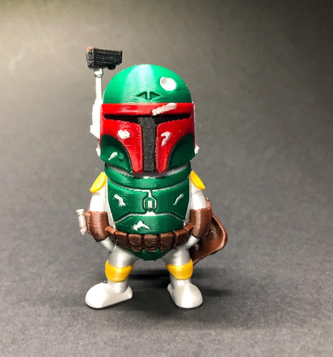 Mini Boba fett by <a href="/wekster2507/">Vedran Marjanovic Wekster</a> 

<a href="/Prusa3D/">Prusa3D</a> Mk3s and #mmu2s