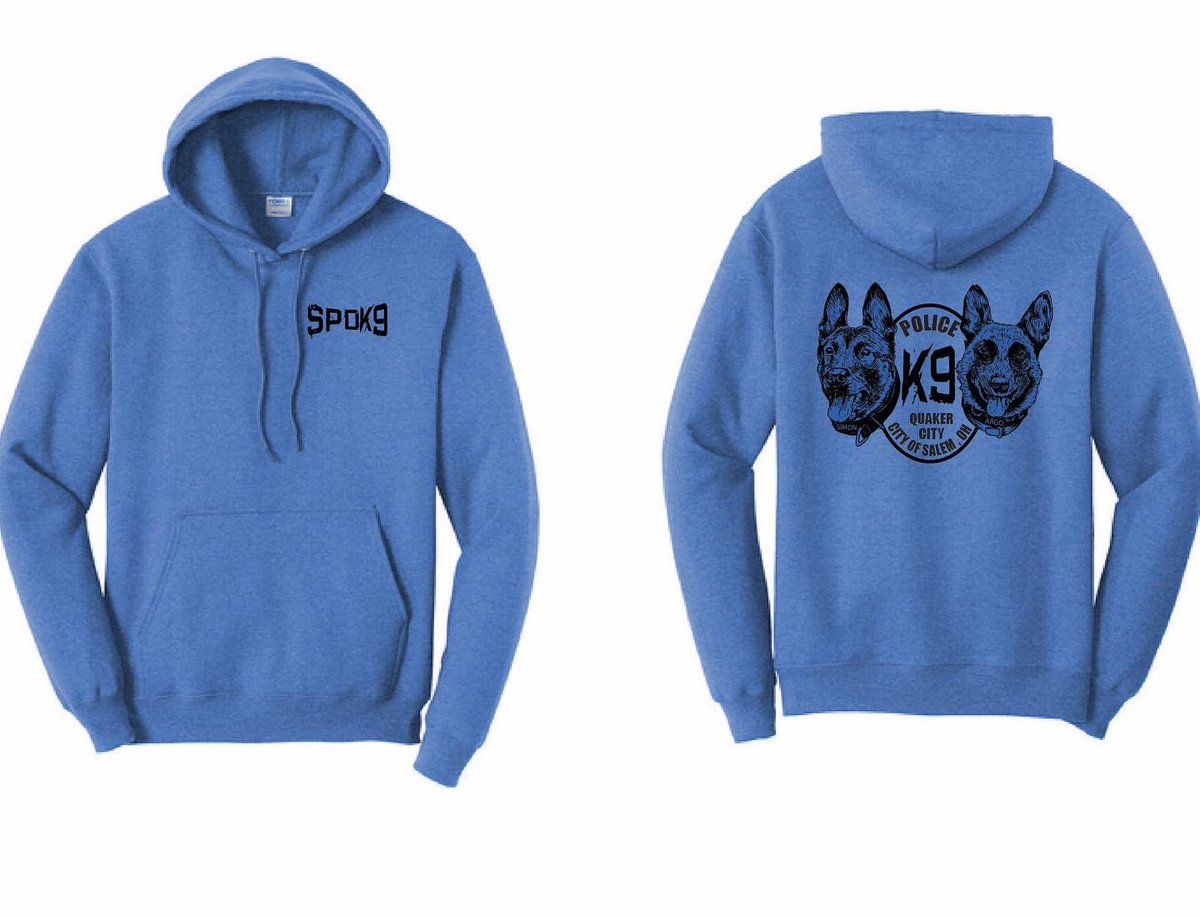 Hoodies and Zip ups are Live on the web-page!! Sorry for the delay and thank you for your patients as we only had 3 samples to use. These will be pre-order only and we will place the order as soon as we have some preliminary orders. SPDK9.COM <------- get them here