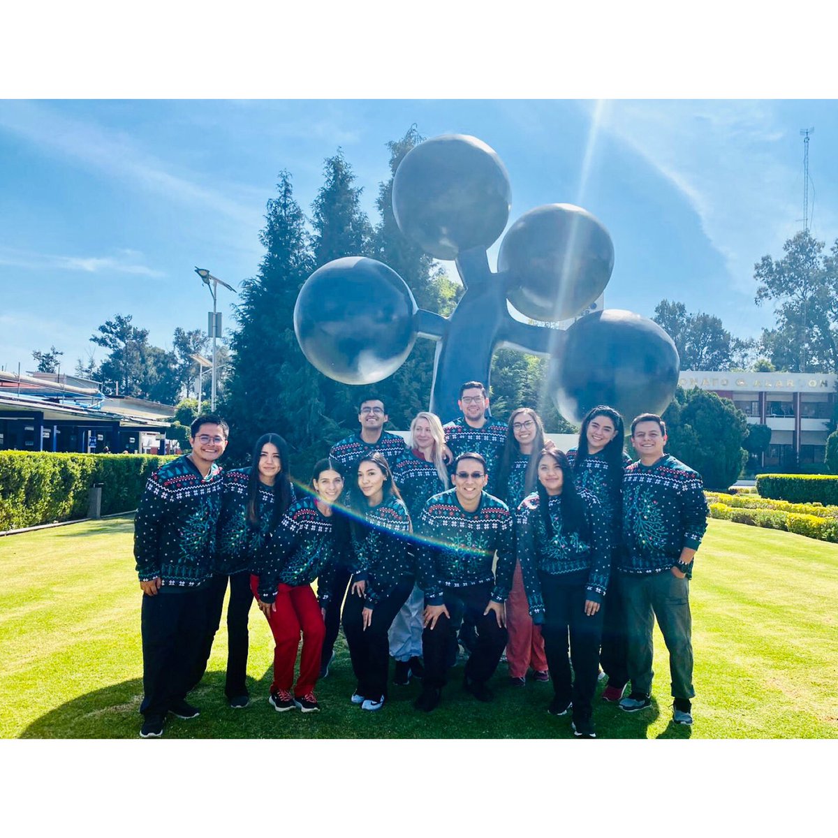 Qué bonito es coincidir con estas personitas 💙🫁🎄