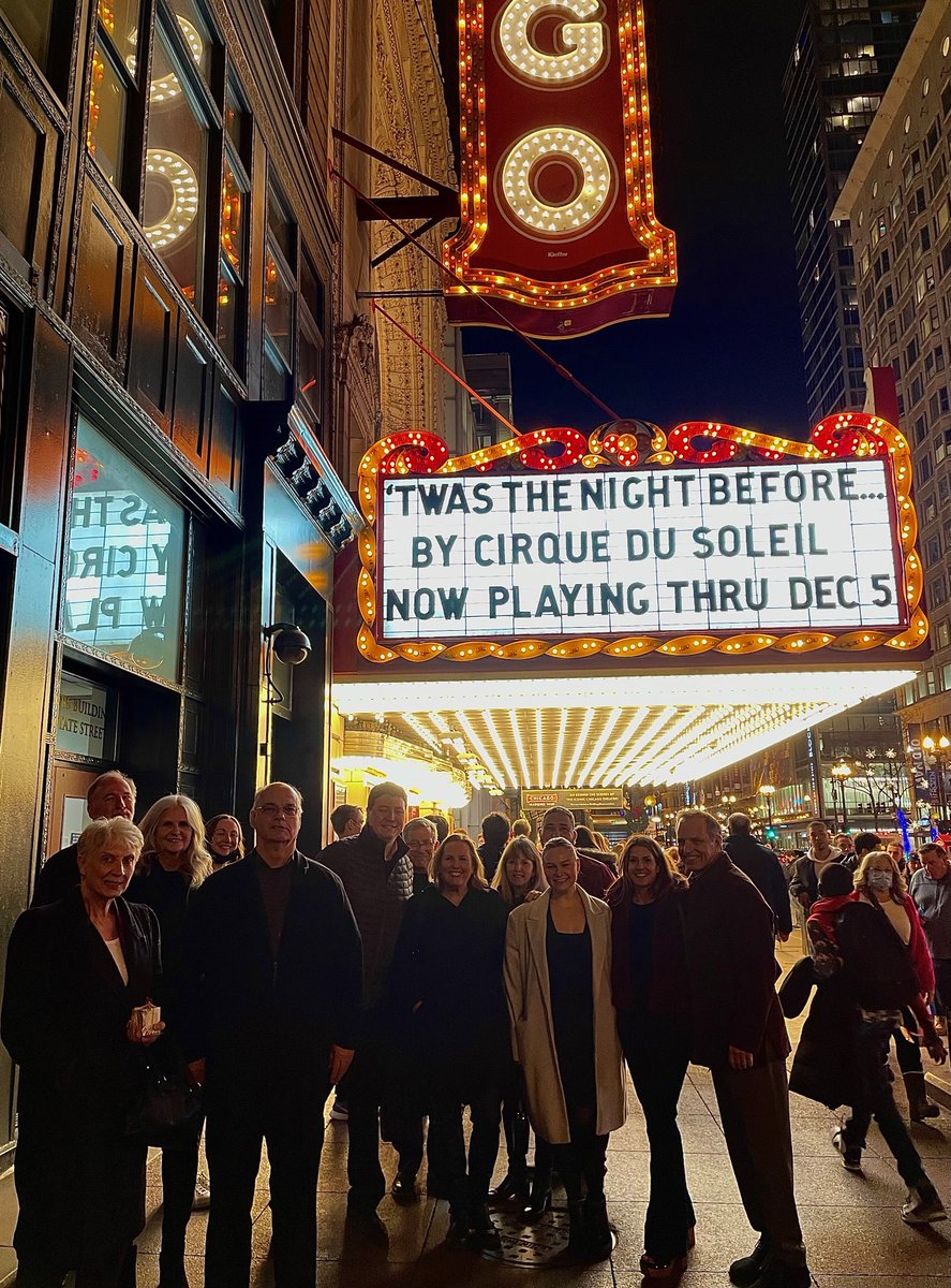 McNabola Law Group kicked off the season with a beautiful dinner at McCormick &amp; Schmick's followed by an incredible Cirque du Soleil performance. Mark McNabola thanks each member of the MLG team for their hard work all year and for creating a law firm we are all so proud of.