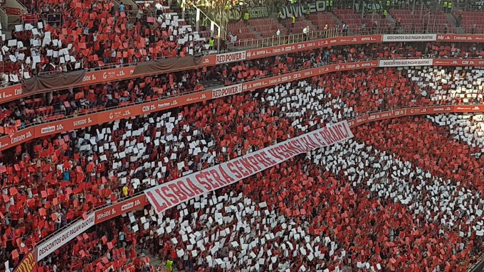1904Militancia's tweet photo. Lisboa será sempre vermelha e branca e um jogo não muda isso. Amo-te, Benfica. https://t.co/ekKxBDeD28