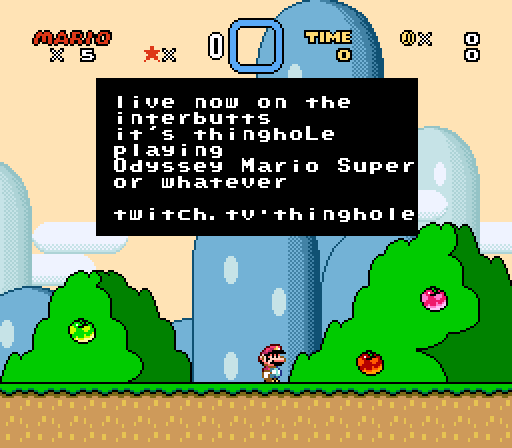 thinghole's tweet photo. live early tonight! sorry for ruining your internet experience, but i MUST share this game. it's  basically reverse phasmophobia: YOU possess stuff, it's cheery, and you actually do stuff in the game. how come super mario odyssey never took off? idgi

https://t.co/GNA2UDoo4s https://t.co/R2mqfLWFEI