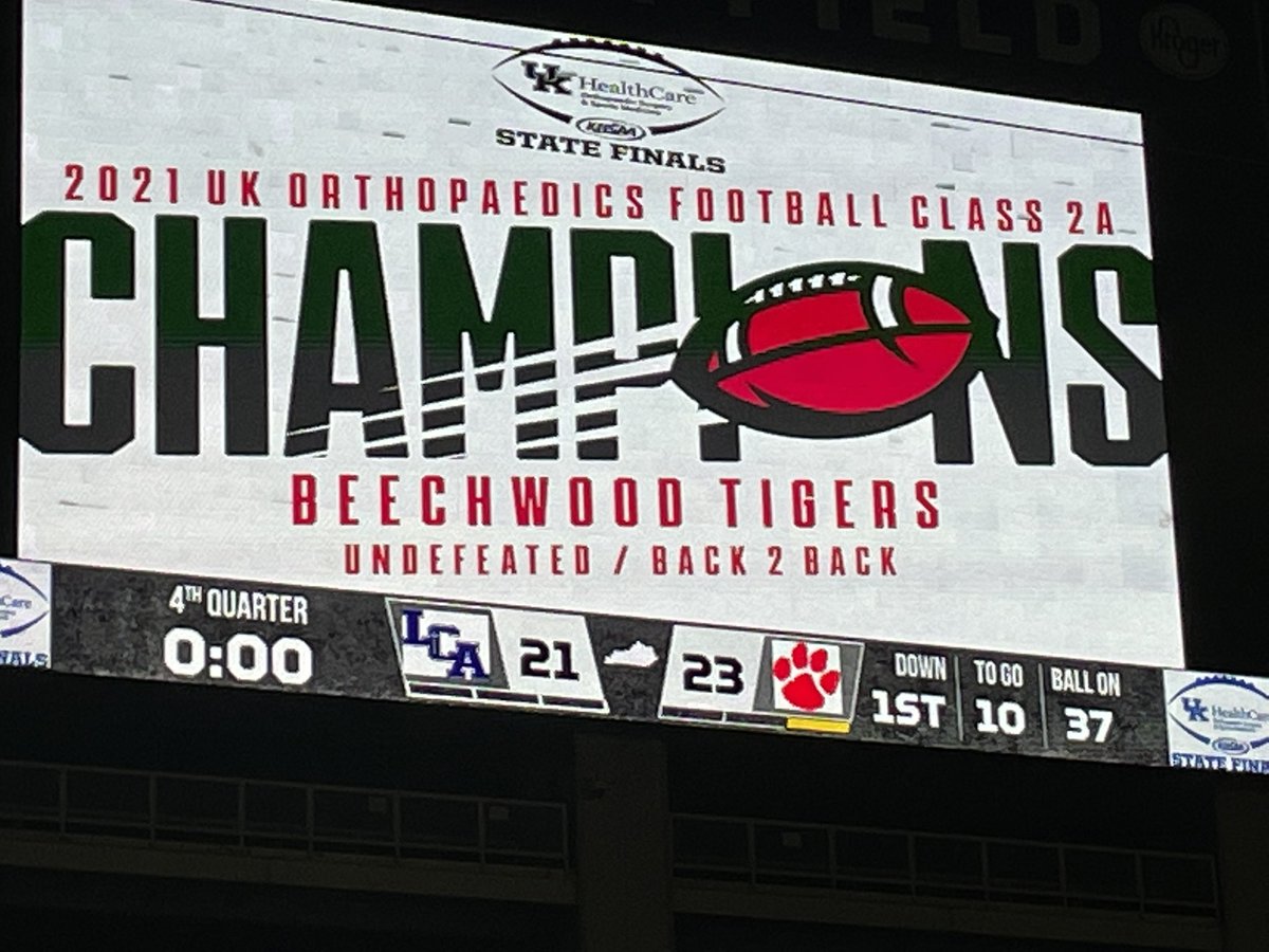 Not a bad night for the Tigers! <a href="/beechwood_tiger/">Beechwood Tigers</a>