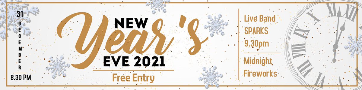 ChurchInnPub's tweet photo. Join us this NYE… with a live band Sparks, Fireworks and Free Entry! What a way to say goodbye to 2021! #solongfarewll https://t.co/mO7vuVbd4m
