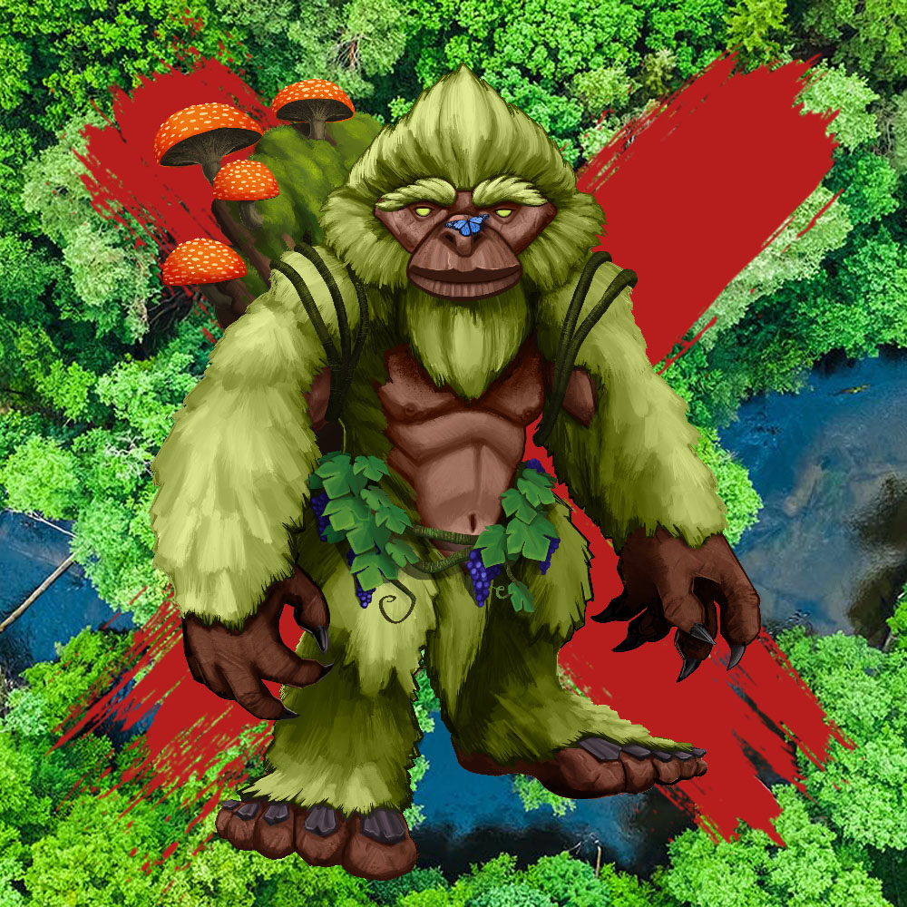 AbominableBunch's tweet photo. Introducing.. the MAPIS.
Native to the Amazonian Jungles the Mapinguari, said once to be guardians, jungle defenders, green-leafed shaman, aren’t just green in color but spirit.
#NFT #NFTcommunity #newNFTproject #newnft #mapinguari #mapi #mapis #theabominablebunch
#TAB https://t.co/1chwLY0tDS