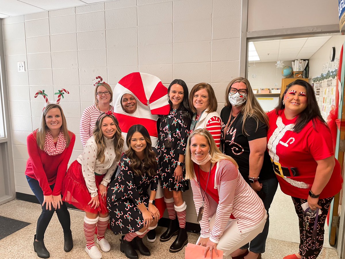 Week one of Holiday fun at BSI 🎅🏼 We sure love all of the fun and joy these days bring!! <a href="/PrincipalDrK/">Kelly Luscre</a> <a href="/Courtneykelly05/">Courtney Kelly</a> <a href="/Eagles_BSI/">Big Shanty Intermediate</a>