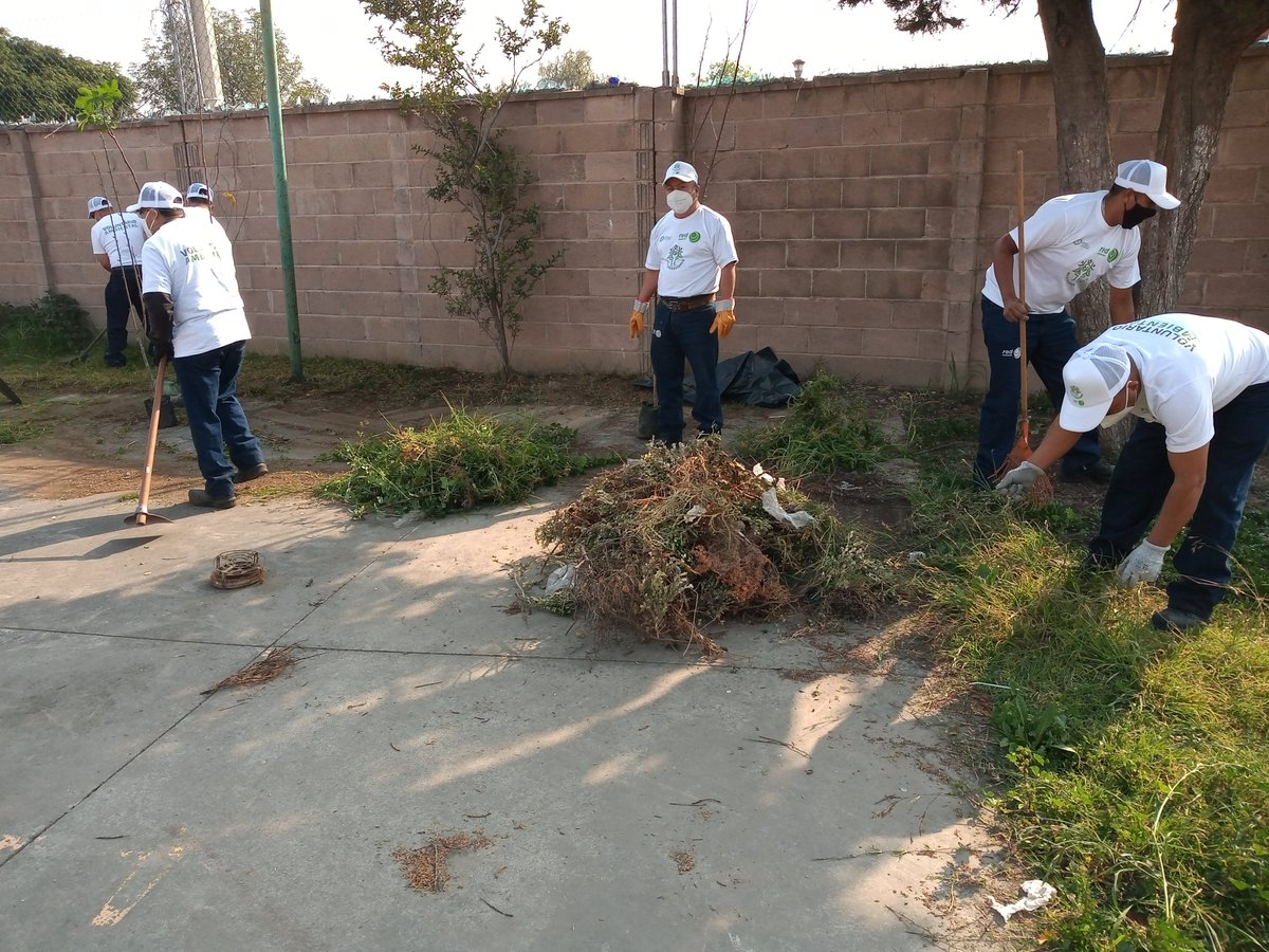 RedAmbiental_Mx's tweet photo. En San Vicente REDforestamos 🌳 la primaria “Gregorio Torres Quintero” con 20 arboles con la ayuda de colaboradores, voluntarios y personal administrativo. ✅👍
¡Juntos por escuelas más verdes para nuestros niños!
#RedAmbiental #SomosMuchoMasquelosdelaBasura #RedForestando https://t.co/sA0ViKHxuW