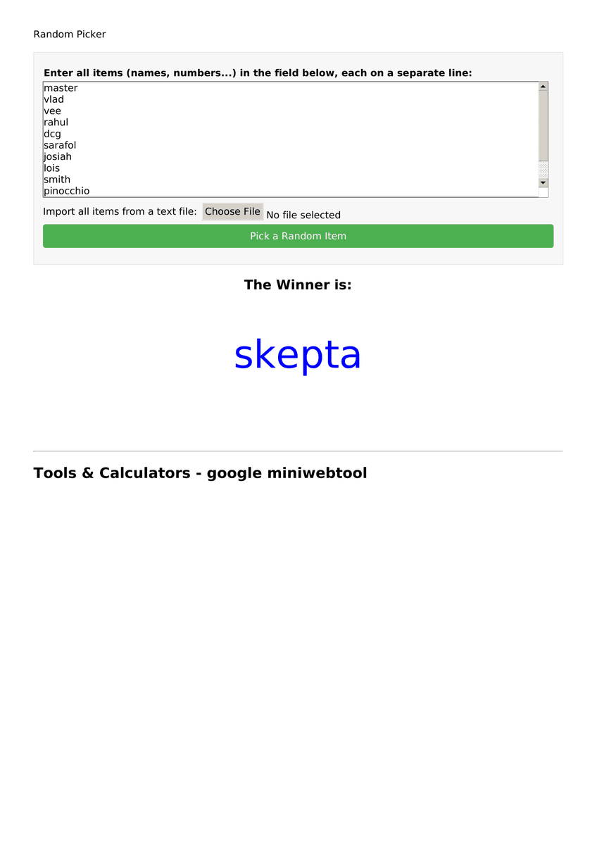 SolMekkas's tweet photo. Hey, thanks all for participating in our giveaway we used a random picker and the winner is @skept_hardy please Dm us to claim your prize. We will be hosting another giveaway for a free NFT tonight, stay tuned. #sol #Solana   #NFTGiveaway  #solgiveaway #NFTs  #SolanaNFT https://t.co/2jupJLb7Oh