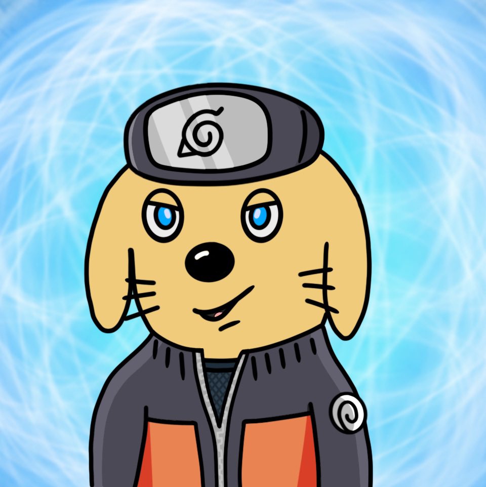 CoolDogeNFT's tweet photo. This week I’ll special editions of CoolDogeNft based on the most popular mangas that will be randomly airdropped during the #Giveaway 
1st #NFTs nft!! #NARUTO 

To participate #Giveaways 

1. Follow
2. Retweet
3. Like
4. Leave you wallet address

#NFT #NFTCommunity #NFTGiveaway https://t.co/35eYJxCOUb