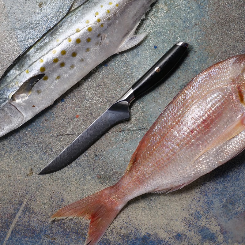 fnsharp's tweet photo. Celebrating the Feast of the Seven Fishes this year? This knife was made for you 😜

Get the F.N. Sharp Boning Knife for 20% off with coupon code SHARPGIFTS20 🔪

#christmasevedinner #feastofthesevenfishes #damascussteel #boningknife #itsfnsharp