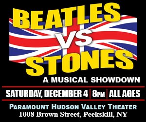 abbeyroadband's tweet photo. Beatles vs. Stones returns to the Paramount Hudson Valley Theater on Saturday, Dec. 4. 

Tix: 

https://t.co/85bvbwCNh5

#peekskill #ossining #hudsonvalley #westchester #cortlandtmanor #moheganlake #whiteplains #katonah #westchestercounty #fishkillny #walden #mountkisco #yorktown https://t.co/mWhX3CfD7t