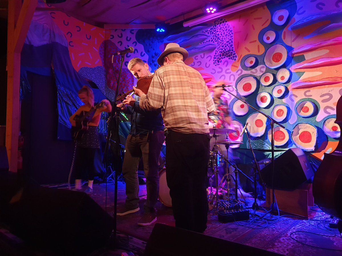Peter Wilkie (@motherod) on Twitter photo Went to a gig, a real, noisy, sweaty, dance 7000 steps, leave with a hoarse voice type gig - <a href="/sheelanagig/">Sheelanagig</a> in Bristol with my sister.
Loved the energy from the stage and in the room. It'll be so good when this is a norm again. Went to a gig, a real, noisy, sweaty, dance 7000 steps, leave with a hoarse voice type gig - <a href="/sheelanagig/">Sheelanagig</a> in Bristol with my sister.
Loved the energy from the stage and in the room. It'll be so good when this is a norm again.