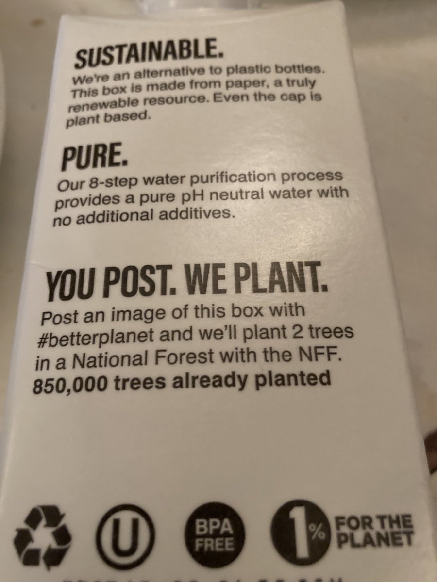 Psiafrat's tweet photo. Yes, please plant trees on our behalf! - sister Deniza
#betterplanet ⁦@boxedwater⁩ https://t.co/iEti5ukGR2