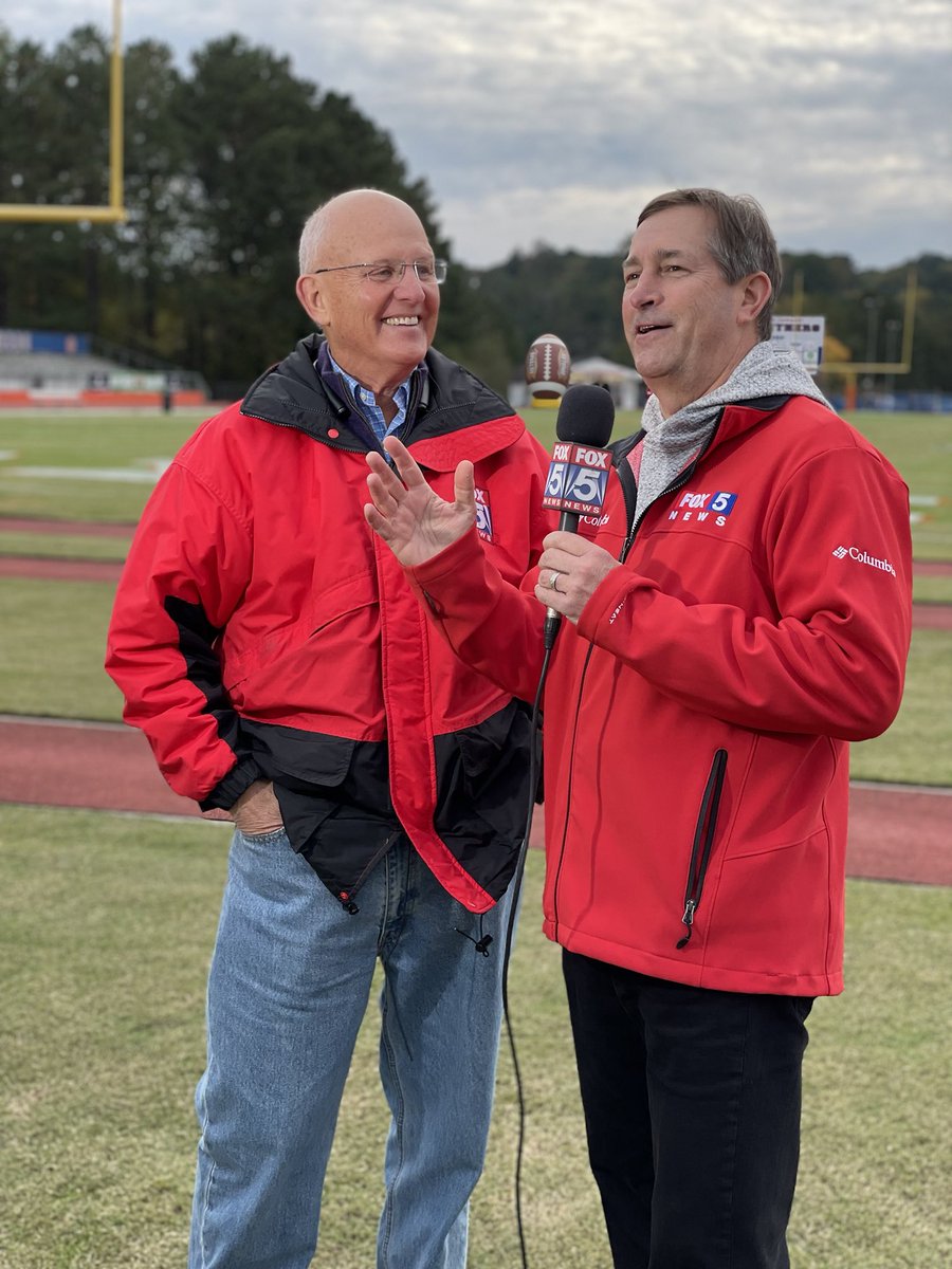 He has been a mentor and friend for 40+ years. We worked together for nearly 20, tonight the Hall of Famer Sportscaster Bill Hartman turns off the mic for the final time. His love for high school football is infectious. Congrats on an unprecedented career. Love you brother.
