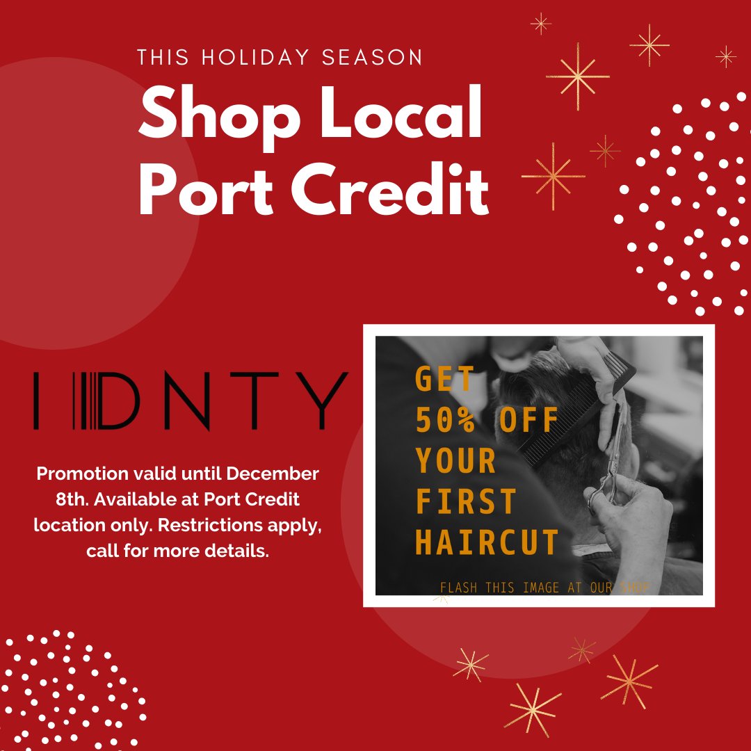 Portcreditbia's tweet photo. (2/2) Port Credit holiday deals!
Stay tuned for more promotions in the following weeks.
#forgetthemallwevegotitall #WinterINThePort #shoplocalportcredit #portcreditbia https://t.co/Cu7HAR4ZqA