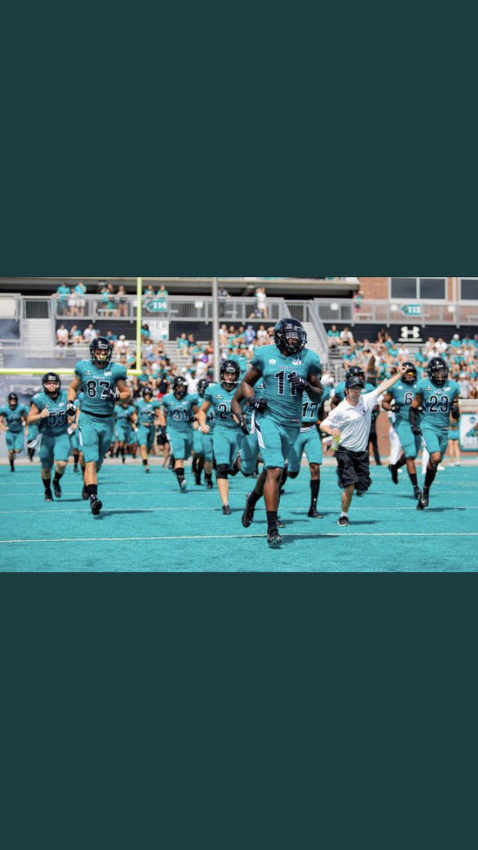 jakeveon2's tweet photo. #AGTG BLESSED TO RECEIVE MY FIRST OFFER FROM THE UNIVERSITY OF COASTAL CAROLINA #BallAtTheBeach @ChadSimmons_ @RWrightRivals @SWiltfong247 @AL6AFootball @JeremyO_Johnson @Tony_TDUB @GasCrew7v7 @ChiltonTigerAth https://t.co/XTXgxm4tri