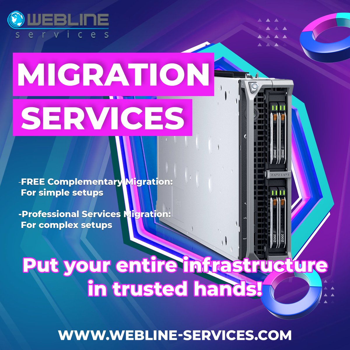 weblineservices's tweet image. Trying to move your servers, apps, databases, and other sensitive information? We can handle it with our Migration Services. Our professionals will focus on mitigating risks in these transitions without losing data.

webline-services.com/managed/migrat…

#Migrationservers #mugrations