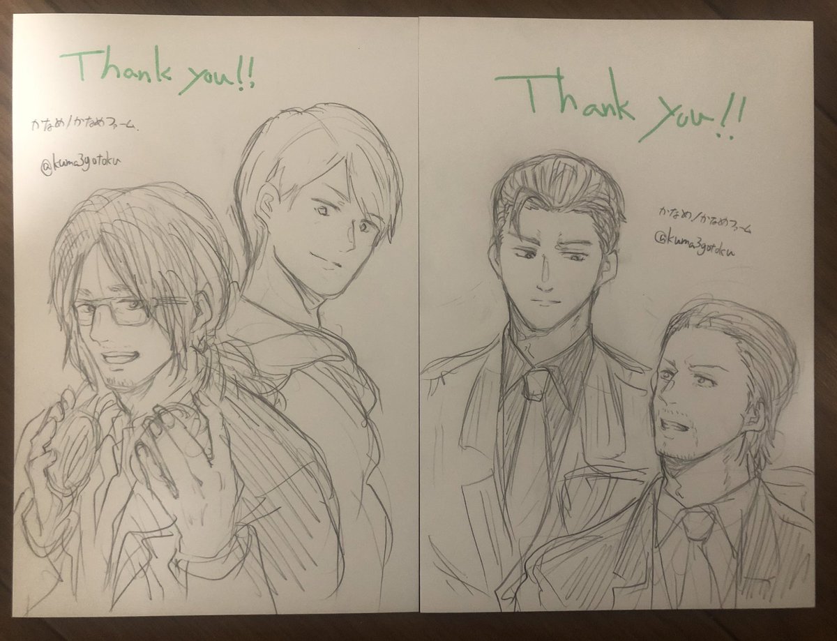 通頒のお礼絵、まだ未発送の注文も本日発送予定なのでよろしくお願いします! 