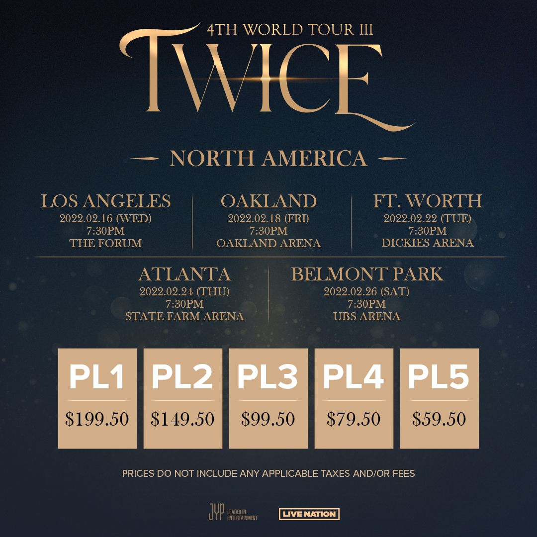 Twice 4th World Tour Iii Details And Ticket Information