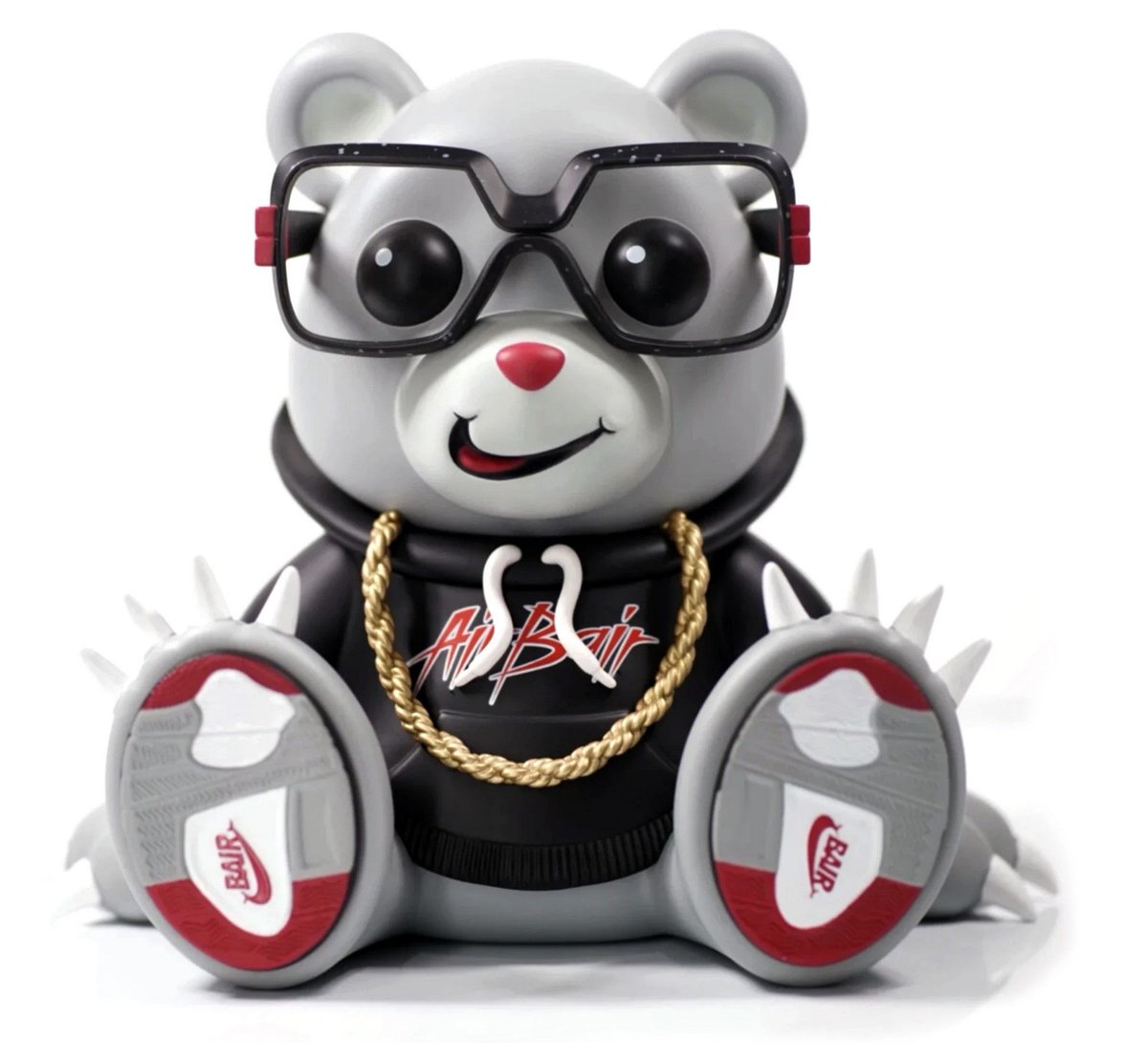 growingpot's tweet photo. Air Bair- Black Cement IV> Limited Run Vinyl Art Toy by Rufnek 21
https://t.co/KidYlmnvtp

#Air #Bair- #Black #Cement #IV> #Limited #Run #Vinyl #Art #Toy #by #Rufnek #21 #Bear #Animal #Chain #Cute #Fun #AirJordan #AirJordan4 #MichaelJordan #Shoe #Basketball #Sport #23 https://t.co/lL2CClgAZO
