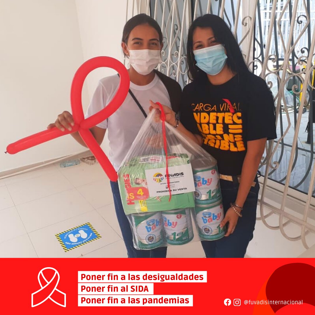 FuvadisDDHH's tweet photo. ¡Gracias a @ACNURamericas seguimos #EnfrentandoLasDesigualdades frente al VIH! En el #DiaMundialdelSIDA realizamos la quinta entrega de fórmulas lácteas y pañales para madres del programa #CreciendoJuntos que, por su condición de salud, no pueden lactar.
#AlimentandoConAmor🍼💕 https://t.co/pAmlcPCw4V