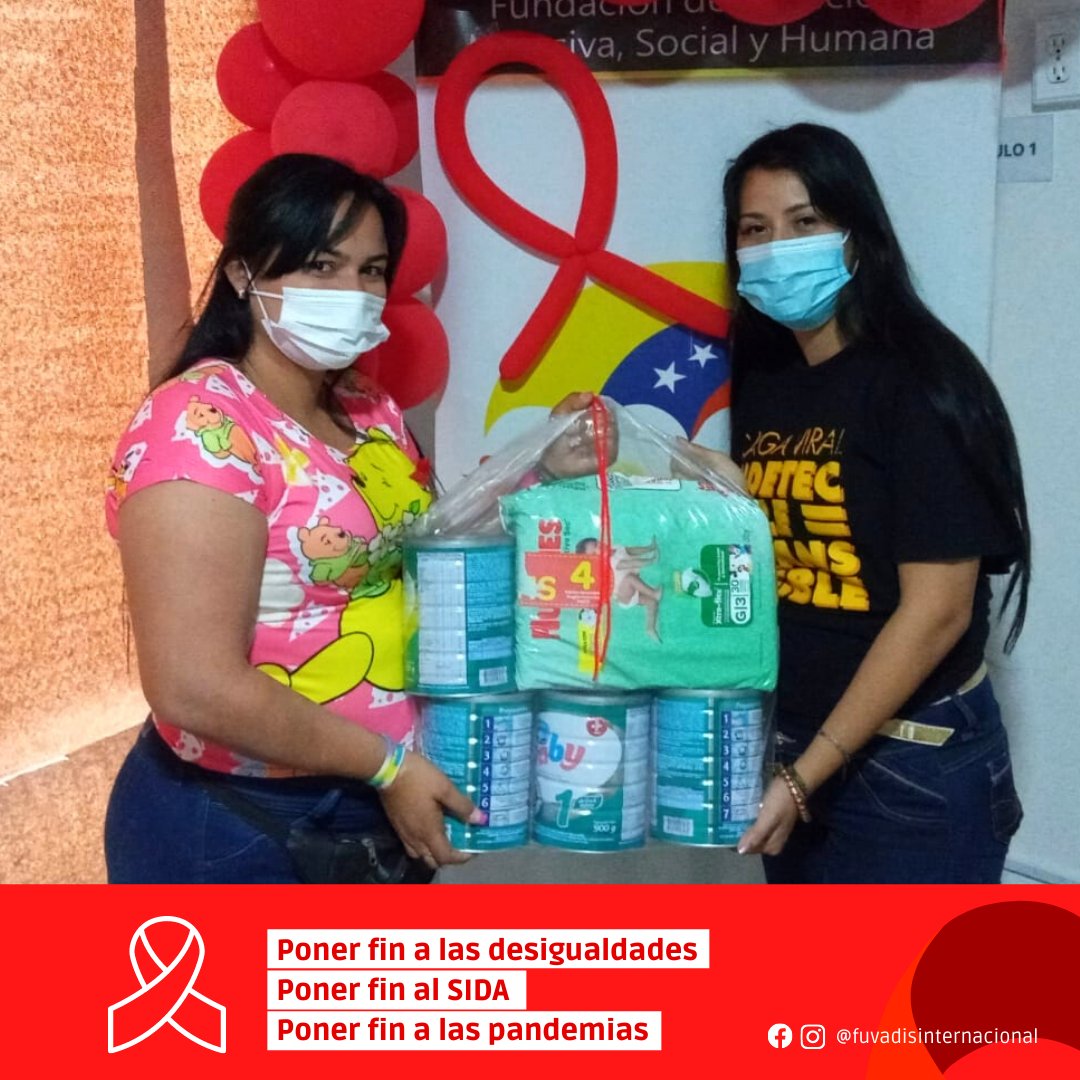 FuvadisDDHH's tweet photo. ¡Gracias a @ACNURamericas seguimos #EnfrentandoLasDesigualdades frente al VIH! En el #DiaMundialdelSIDA realizamos la quinta entrega de fórmulas lácteas y pañales para madres del programa #CreciendoJuntos que, por su condición de salud, no pueden lactar.
#AlimentandoConAmor🍼💕 https://t.co/pAmlcPCw4V