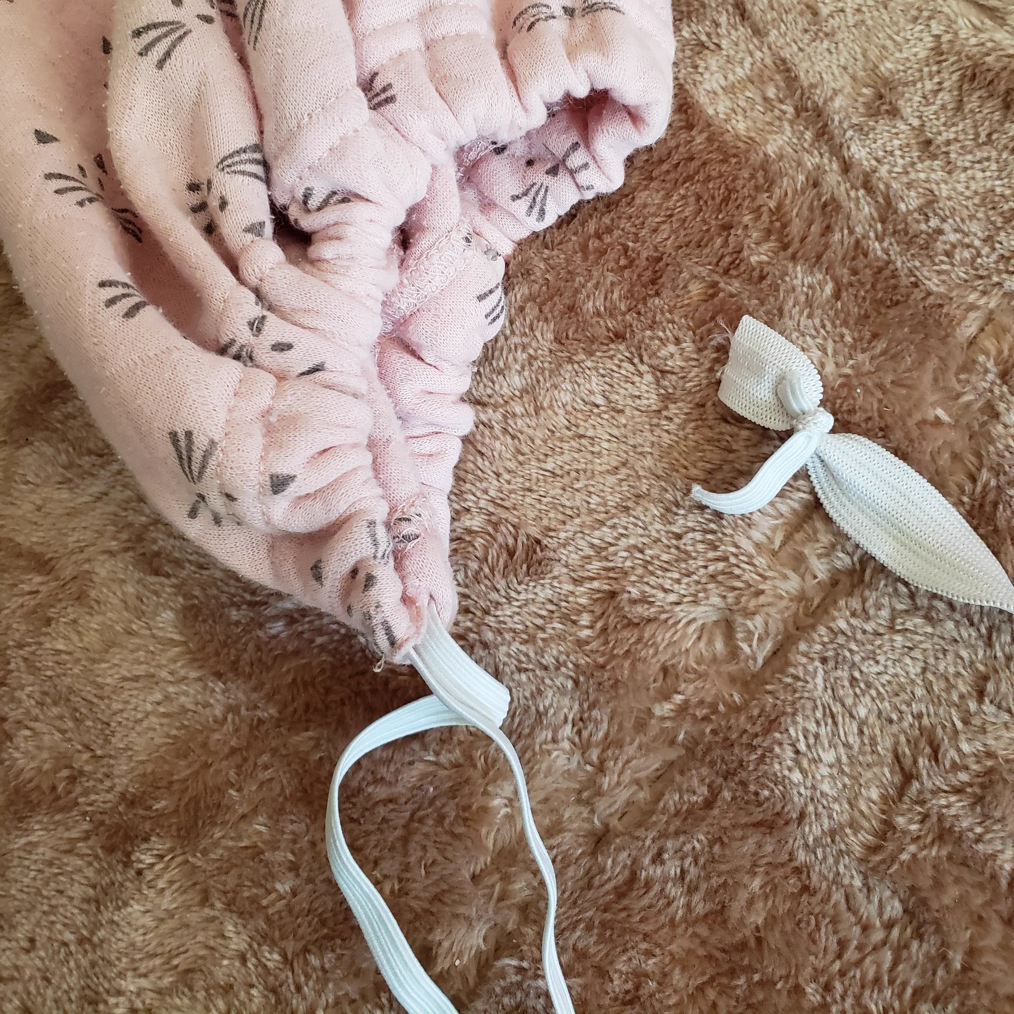 「必見」緩くなったゴムを一瞬で交換する方法！元のゴムに結んでひっぱるだけ！！